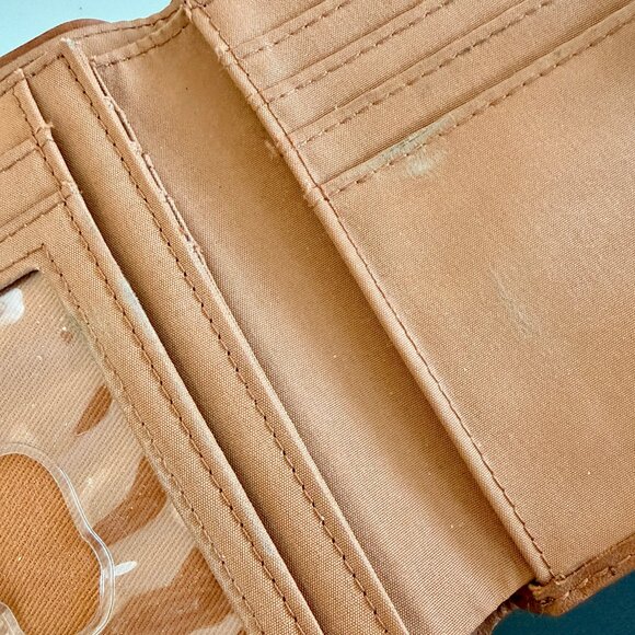Fossil Tan Tri-fold Leather Wallet - Picture 6 of 6